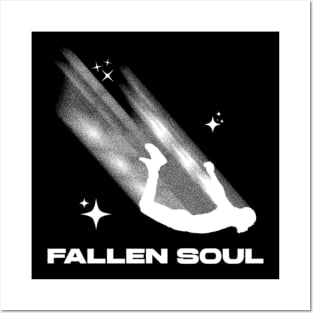 FALLEN SOUL WHITE Posters and Art